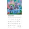 Honey Bunny | 2026 7 x 14 Inch (Hanging) Monthly Mini Wall Calendar